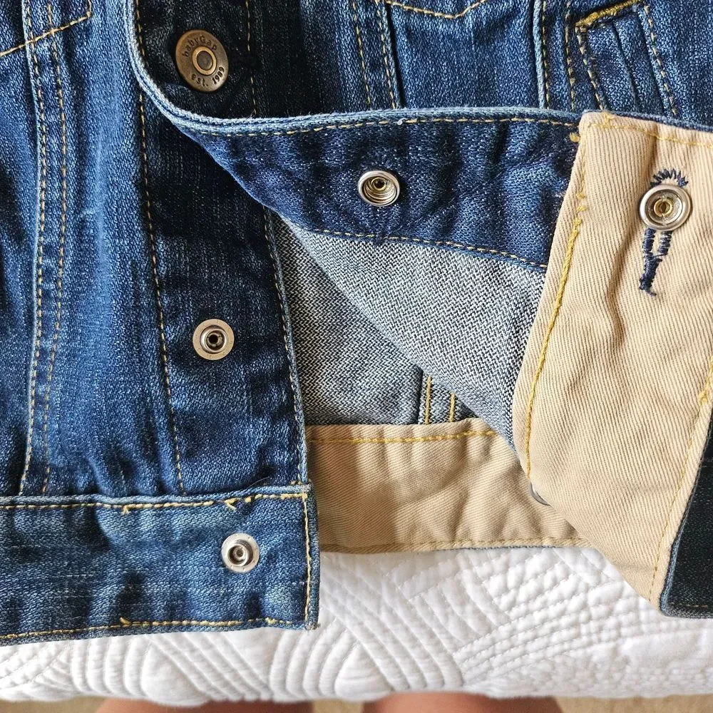 GAP Baby Dark Blue Jean Jacket Unisex Size 2T